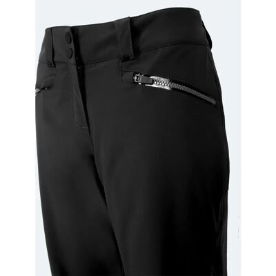 Pantaloni donna nero Tsunami Power DX - Abbigliamento da sci Pantaloni donna nero Tsunami Power DX - Abbigliamento da sci