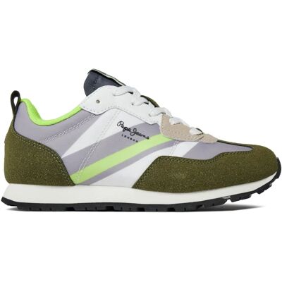 Pepe Jeans PBS30554 Grüne Sneakers - Lässig Pepe Jeans PBS30554 Grüne Sneakers - Lässig