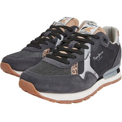 Pepe Jeans PLS31524 Sneakers en Cuir - Chaussures Décontractées - Publicité Pepe Jeans PLS31524 Sneakers en Cuir - Chaussures Décontractées - Publicité