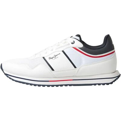 Pepe Jeans PMS30996 Buty Treningowe Białe - Casual Pepe Jeans PMS30996 Buty Treningowe Białe - Casual