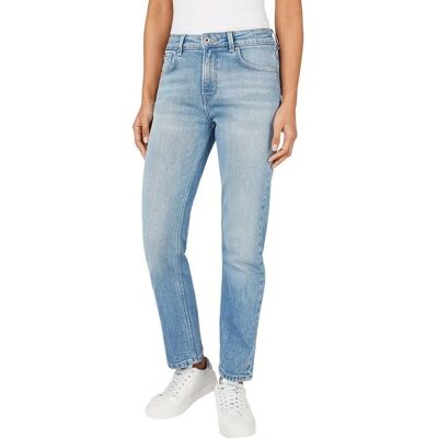 Pepe Jeans PL204592MI7 Τζίνς Μπλε - Άνετη Πάτη Pepe Jeans PL204592MI7 Τζίνς Μπλε - Άνετη Πάτη
