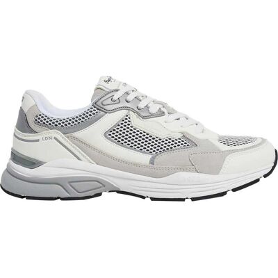 Pepe Jeans PMS60002 Baskets en cuir blanc - Baskets - Publicité Pepe Jeans PMS60002 Baskets en cuir blanc - Baskets - Publicité