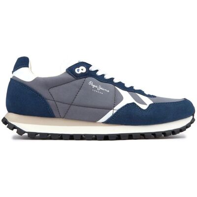 Pepe Jeans - PMS40005 - Cuir - Marine - Shoes - Publicité Pepe Jeans - PMS40005 - Cuir - Marine - Shoes - Publicité