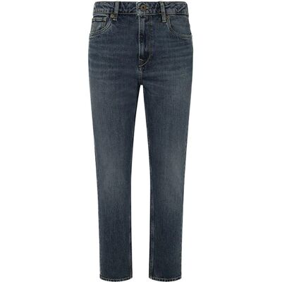 Jeans en denim bleu taille haute Pepe Jeans - Jeans Jeans en denim bleu taille haute Pepe Jeans - Jeans