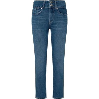 Pepe Jeans Modèle PL204735HW1 Slim Bleu Moyen - Jeans - Publicité Pepe Jeans Modèle PL204735HW1 Slim Bleu Moyen - Jeans - Publicité