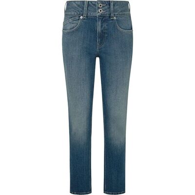 Pepe Jeans Slim Fit Blå Denimjeans Pepe Jeans Slim Fit Blå Denimjeans