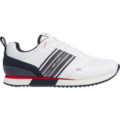 Pepe Jeans Dublin Baskets - Chaussures de course décontractées pour hommes - Publicité Pepe Jeans Dublin Baskets - Chaussures de course décontractées pour hommes - Publicité