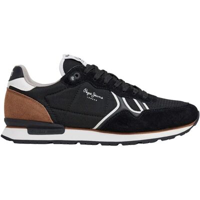 Pepe Jeans PMS40016 Sneakers en Cuir - Chaussures Décontractées - Publicité Pepe Jeans PMS40016 Sneakers en Cuir - Chaussures Décontractées - Publicité