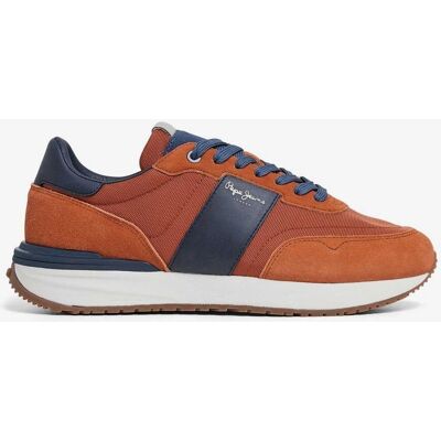 Pepe Jeans PMS60020 Orange Buster Lederschuhe - Schuhe Pepe Jeans PMS60020 Orange Buster Lederschuhe - Schuhe