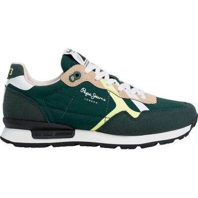 Pepe Jeans PBS40005 Green Retro Running Shoes - Running shoes Pepe Jeans PBS40005 Green Retro Running Shoes - Running shoes