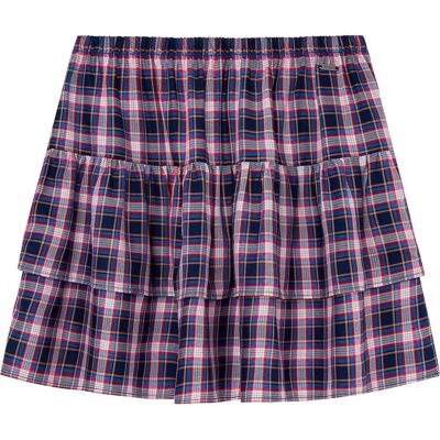Pepe Jeans Flicka Marine Casual Viskoskjol - Barnmode Pepe Jeans Flicka Marine Casual Viskoskjol - Barnmode