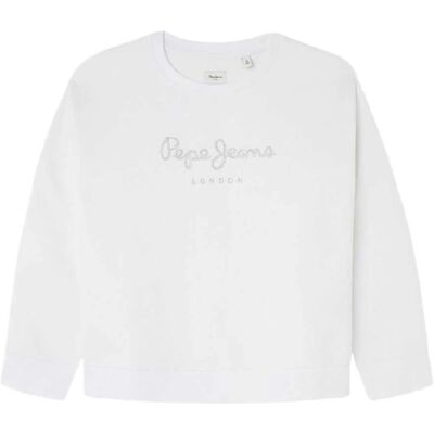 Sudadera Pepe Jeans Winter Rose - Casual, Algodón Orgánico Sudadera Pepe Jeans Winter Rose - Casual, Algodón Orgánico
