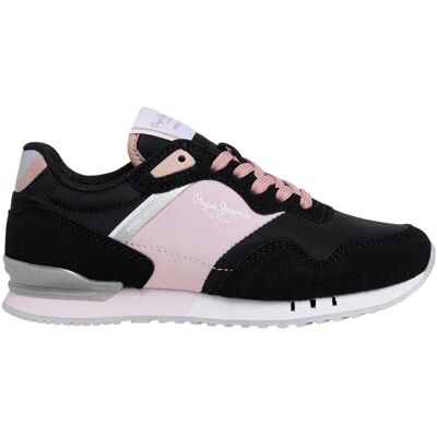 Pepe Jeans PGS40006 London Colors G Sneakers Black - Sneakers Pepe Jeans PGS40006 London Colors G Sneakers Black - Sneakers
