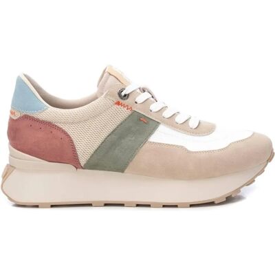 Modelo 17157002-BEIGE Tênis Casual Multicolor Refresh Modelo 17157002-BEIGE Tênis Casual Multicolor Refresh
