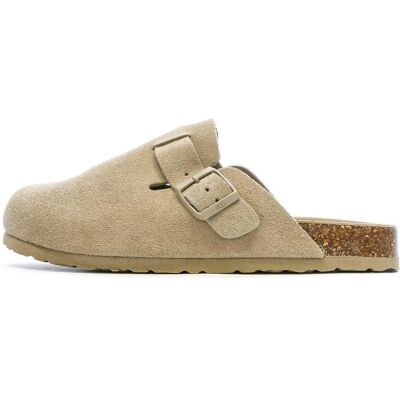 Xti Sabots en Cuir Beige - Chaussures Décontractées pour Femmes Xti Sabots en Cuir Beige - Chaussures Décontractées pour Femmes