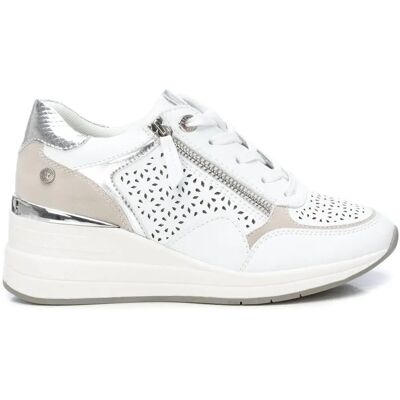 Chaussures décontractées blanches Xti avec lacets et zip - Chaussures Chaussures décontractées blanches Xti avec lacets et zip - Chaussures