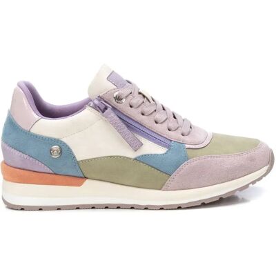 Αθλητικά σε δερματίνη πολύχρωμα LILA της Refresh - Sneakers Αθλητικά σε δερματίνη πολύχρωμα LILA της Refresh - Sneakers