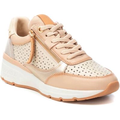 Carmela Beige Leren Sportschoenen - Casual Carmela Beige Leren Sportschoenen - Casual