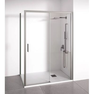 Box de banho de canto BELLOBATH 95-100cm - Porta esquerda - Design moderno Box de banho de canto BELLOBATH 95-100cm - Porta esquerda - Design moderno