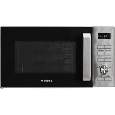 Microondas con grill Aspes AMWC23900DGN Acero 900 W 23 L Microondas con grill Aspes AMWC23900DGN Acero 900 W 23 L