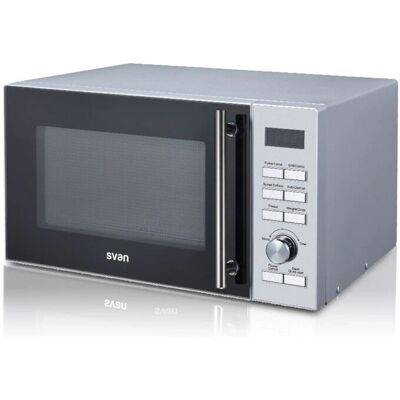 Micro-ondes Svan 25L 900W avec Grill et Affichage LED - Publicité Micro-ondes Svan 25L 900W avec Grill et Affichage LED - Publicité