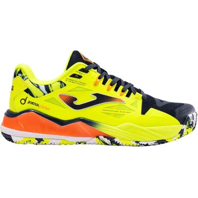 Zapatillas Joma Marino Amarillo Fluor Spin 2403 - Padel Zapatillas Joma Marino Amarillo Fluor Spin 2403 - Padel