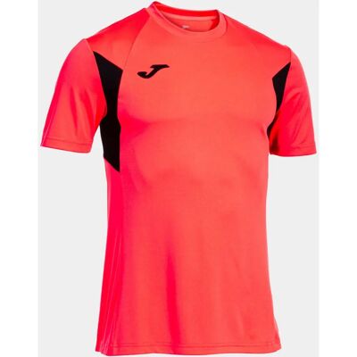 Joma Winner III Koraal Fluorescerend Zwart - T-shirt Joma Winner III Koraal Fluorescerend Zwart - T-shirt