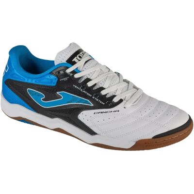 Joma Cancha 2402 IN Încălțăminte de fotbal pentru interior - Toate sezoanele, Piele sintetică, Alb Joma Cancha 2402 IN Încălțăminte de fotbal pentru interior - Toate sezoanele, Piele sintetică, Alb