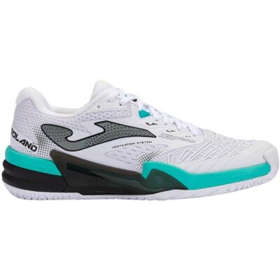 Scarpe da tennis Joma TROLAW2402AC Allcourt - Uomo, Turchese/Bianco, Taglia 46 Scarpe da tennis Joma TROLAW2402AC Allcourt - Uomo, Turchese/Bianco, Taglia 46