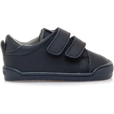 Mustang Kids Zapatillas de Cuero Marino - Calzado Infantil Mustang Kids Zapatillas de Cuero Marino - Calzado Infantil