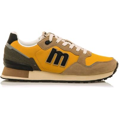 Chaussures Mustang Joggo Classic Moutarde - Chaussures Décontractées - Publicité Chaussures Mustang Joggo Classic Moutarde - Chaussures Décontractées - Publicité