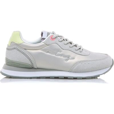 Mustang Silver Joggo Shoes - Casual Multisport Shoes Mustang Silver Joggo Shoes - Casual Multisport Shoes