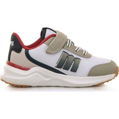Buciki Mustang Kids Białe Sneakers - Casual obuwie dla dzieci Buciki Mustang Kids Białe Sneakers - Casual obuwie dla dzieci