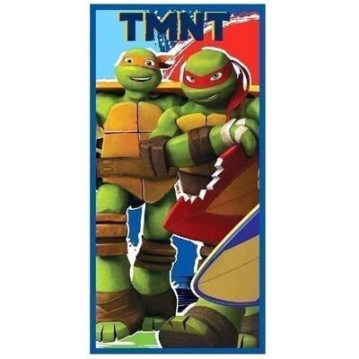 Serviette de Plage Teenage Mutant Ninja Turtles - Microfibre, 70x140cm - Publicité Serviette de Plage Teenage Mutant Ninja Turtles - Microfibre, 70x140cm - Publicité