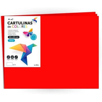 Marque Modèle Carton Coloré Grand 50x65cm x25 Feuilles Marque Modèle Carton Coloré Grand 50x65cm x25 Feuilles