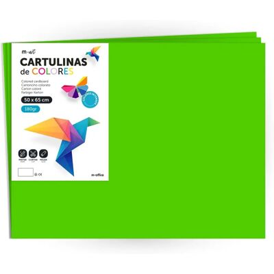 Cartulina de Colores M-OFFICE - 50x65cm, Resistente, Versátil - Tipo de Producto Cartulina de Colores M-OFFICE - 50x65cm, Resistente, Versátil - Tipo de Producto
