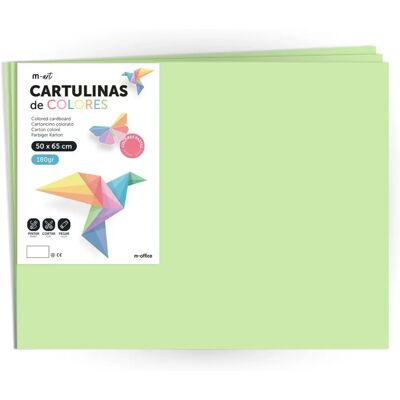Cartulina de Colores Pastel 50x65cm - Manualidades Cartulina de Colores Pastel 50x65cm - Manualidades