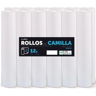 M-OFFICE Rollo Para Camilla - Carta laminata riciclata per lettini medici e massaggi M-OFFICE Rollo Para Camilla - Carta laminata riciclata per lettini medici e massaggi