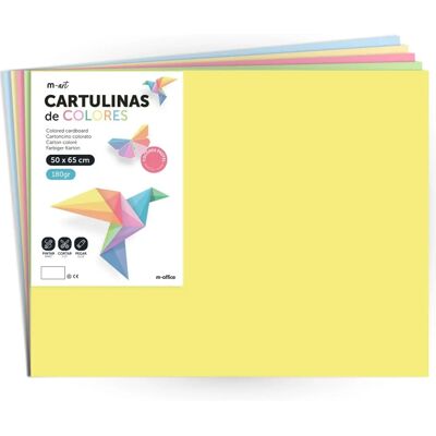 Carton de Couleurs Pastel - Papier - Publicité Carton de Couleurs Pastel - Papier - Publicité