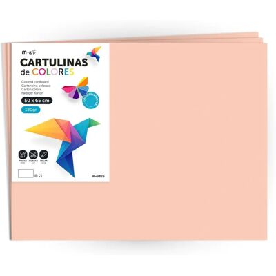 Carton de Couleurs Grand Format - 50x65 cm, 180g, Couleurs Assorties - Papier Créatif - Publicité Carton de Couleurs Grand Format - 50x65 cm, 180g, Couleurs Assorties - Papier Créatif - Publicité