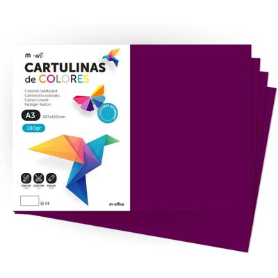 M-office - A4 Color Cardstock - Marrone chiaro - Cardstock M-office - A4 Color Cardstock - Marrone chiaro - Cardstock