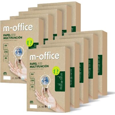 Papier Recyclé A4 m-office Pack de 250 Feuilles Papier Recyclé A4 m-office Pack de 250 Feuilles