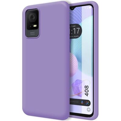 Lila silikonfodral TUMUNDOSMARTPHONE TCL 408 - Mobilskal Lila silikonfodral TUMUNDOSMARTPHONE TCL 408 - Mobilskal