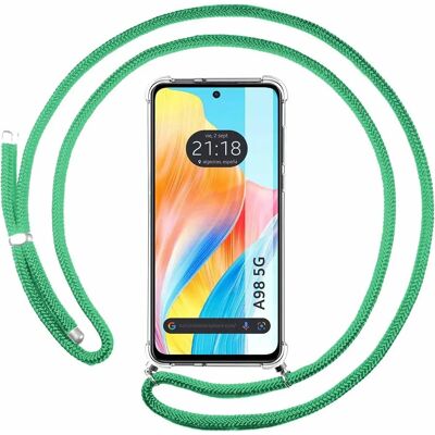 Coque Transparente Oppo A98 5G Antichocs - Étui Coque Transparente Oppo A98 5G Antichocs - Étui