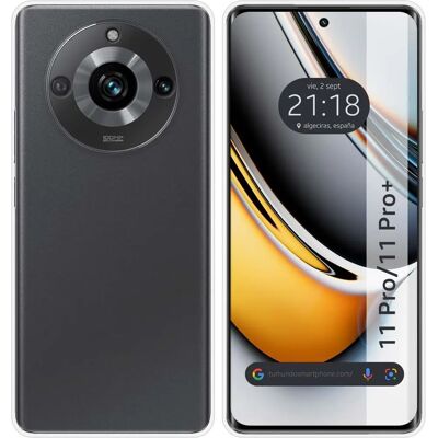 Coque en Gel de Silicone Transparent pour Realme 11 Pro / 11 Pro+ Plus 5G - Publicité Coque en Gel de Silicone Transparent pour Realme 11 Pro / 11 Pro+ Plus 5G - Publicité