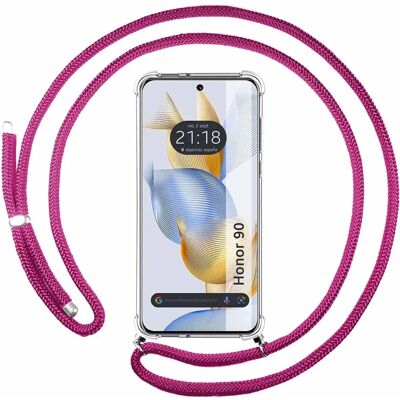 Rosa Honor 90 5G TUMUNDOSMARTPHONE Stöttålig Skal - Mobilskal Rosa Honor 90 5G TUMUNDOSMARTPHONE Stöttålig Skal - Mobilskal