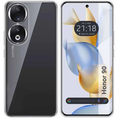 Coque transparente en silicone pour Huawei Honor 90 5G Coque transparente en silicone pour Huawei Honor 90 5G