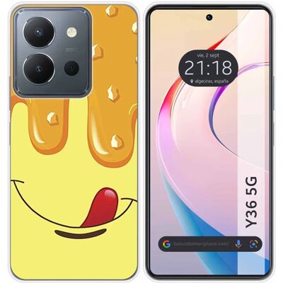 Coque en Silicone TUMUNDOSMARTPHONE pour Vivo Y36 4G/5G - Étui - Publicité Coque en Silicone TUMUNDOSMARTPHONE pour Vivo Y36 4G/5G - Étui - Publicité