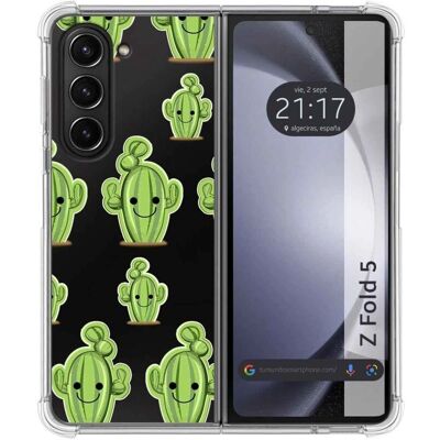 Coque en silicone cactus Tumundo pour Galaxy Z Fold 5 - Publicité Coque en silicone cactus Tumundo pour Galaxy Z Fold 5 - Publicité