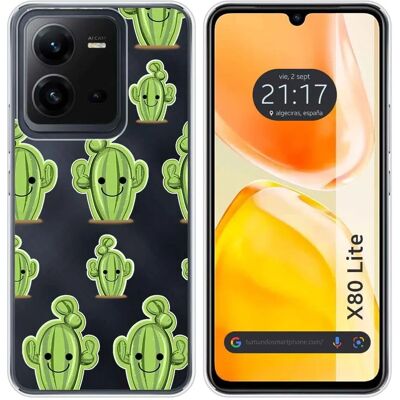 Etui TUMUNDOSMARTPHONE Cactus TPU - Transparent - Publicité Etui TUMUNDOSMARTPHONE Cactus TPU - Transparent - Publicité